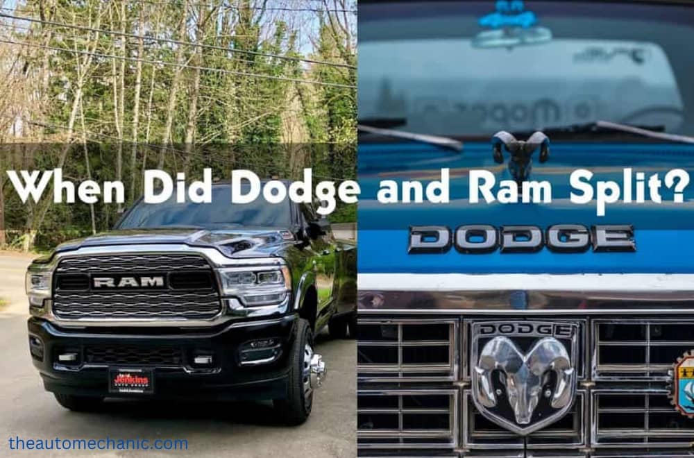 When Did Dodge and Ram Split