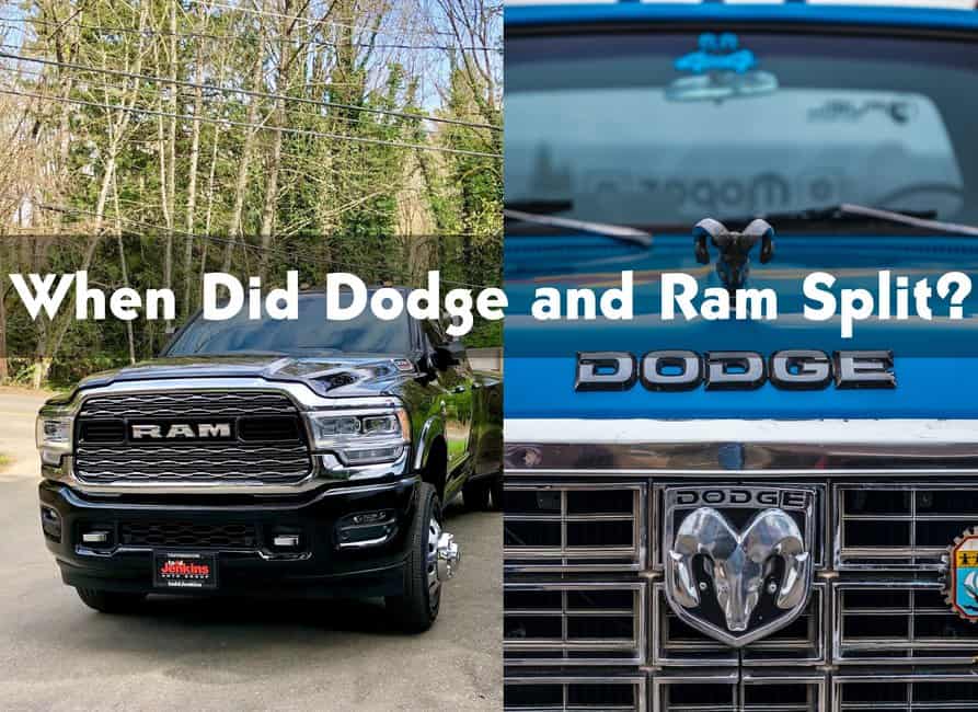 When Did Dodge and Ram Split