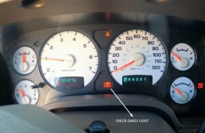 Where is The Check Gauge in Dodge Ram 1500