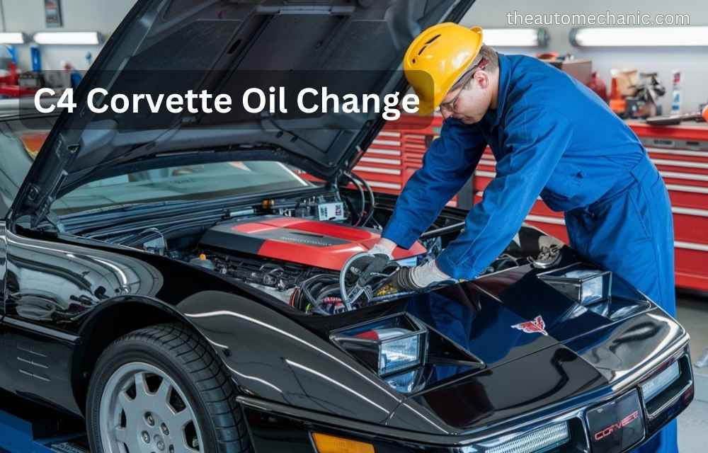 C4 Corvette Oil Change