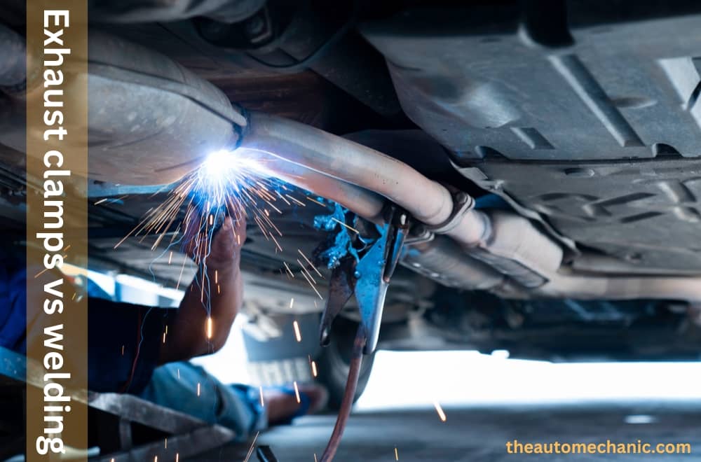 Exhaust clamps vs welding