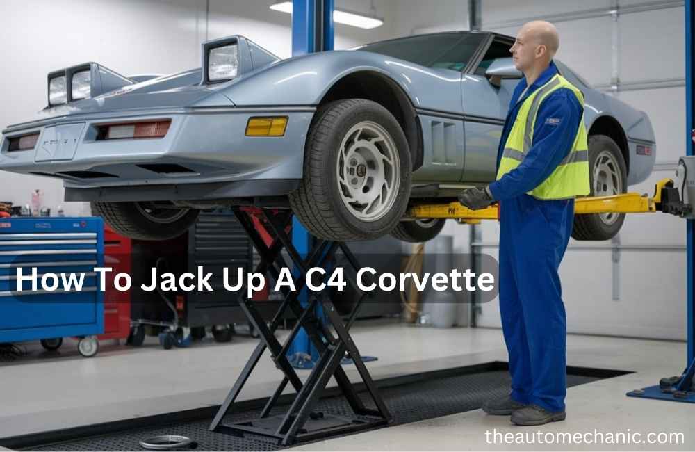 How To Jack Up A C4 Corvette