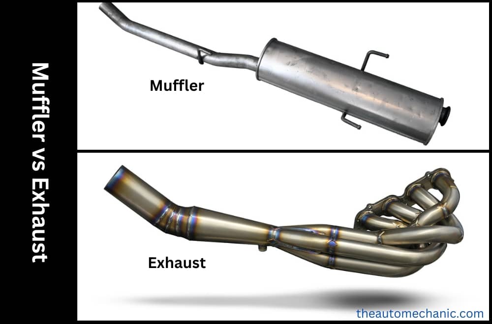 Muffler vs Exhaust