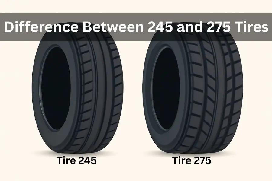 Difference Between 245 and 275 Tires
